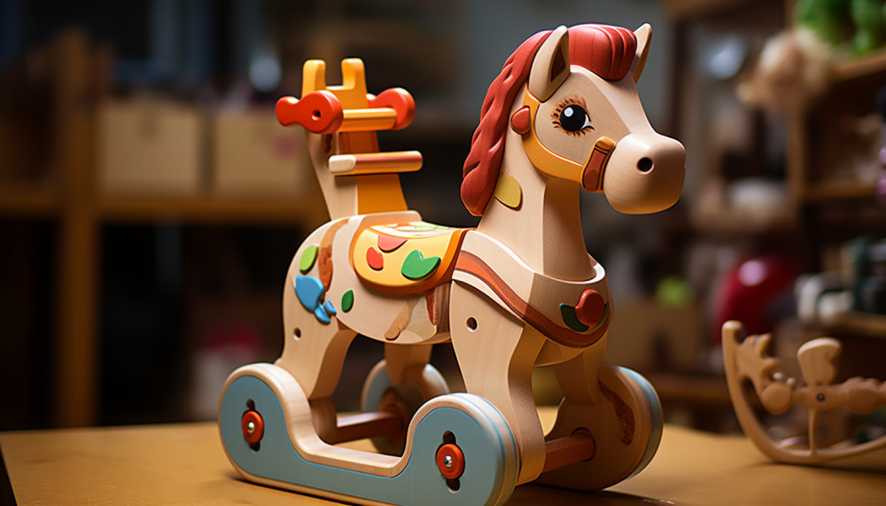 Le meilleur cheval à bascule en bois